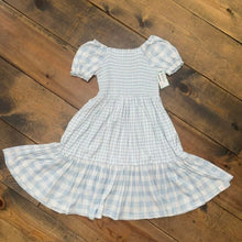 Load image into Gallery viewer, plaid smocked dress 8
