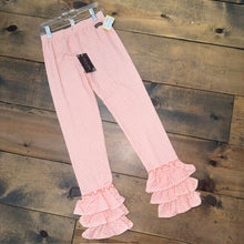 Load image into Gallery viewer, NEW! Polka Dot Triple Ruffle Benny Pants 10
