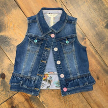 Load image into Gallery viewer, Wonderment Blue Denim Vest 6
