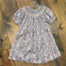 Load image into Gallery viewer, smocked floral dress 6
