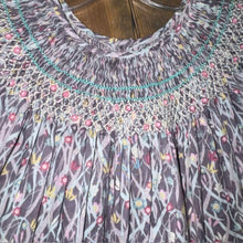 Load image into Gallery viewer, smocked floral dress 6
