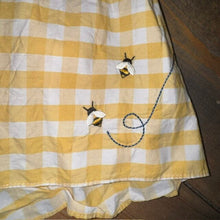 Load image into Gallery viewer, Gingham Plaid Bee Short Outfit 7
