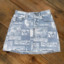 Load image into Gallery viewer, Disney Mickey Mouse x Keith Haring denim skirt 6/7
