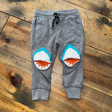 Load image into Gallery viewer, elastic waist shark knees jogger
