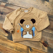 Load image into Gallery viewer, Hiking bear sweatshirt
