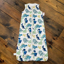 Load image into Gallery viewer, dinosaur sleep sack XL
