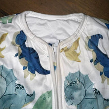 Load image into Gallery viewer, dinosaur sleep sack XL
