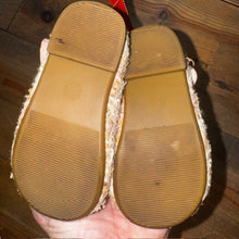 Load image into Gallery viewer, velcro tweed ballet slipper
