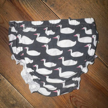 Load image into Gallery viewer, Bamboo Diaper Cover Bloomers Goose
