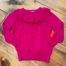 Load image into Gallery viewer, Ruffle Neck Sweater 12/18M
