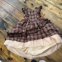 Load image into Gallery viewer, Fall Plaid Special Occasion Dress 12
