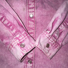Load image into Gallery viewer, 100% Cotton Pearl Snap Denim Western Shirt 4/5T

