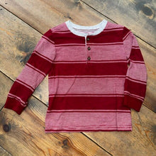 Load image into Gallery viewer, Stripe Henley Tee 2T
