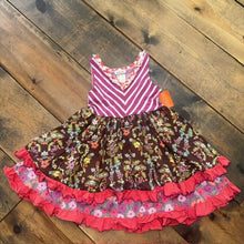Load image into Gallery viewer, "Secret Fields" Yuletide Flowers dress
