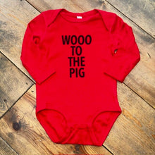Load image into Gallery viewer, NWT University of Arkansas Razorback Bodysuit

