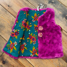 Load image into Gallery viewer, NEW! "Moments With You" Good to Faux Reversible Vest
