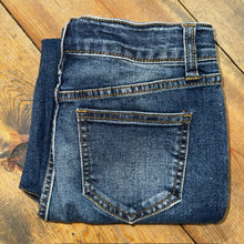 Load image into Gallery viewer, Adjustable waist straight leg denim jeans 10
