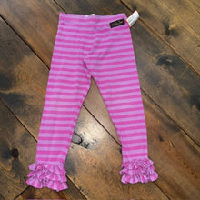 Load image into Gallery viewer, Good Hart "Earn Your Stripes" Ruffle Leggings 6
