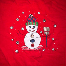 Load image into Gallery viewer, long sleeve Sporty Snowman tee 4T
