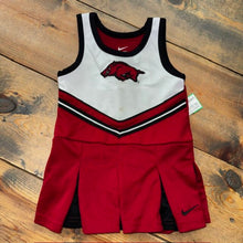 Load image into Gallery viewer, **as is** University of Arkansas Razorback cheer outfit
