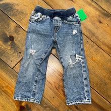 Load image into Gallery viewer, 90s Original Straight Denim Jeans Distressed 2T
