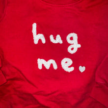 Load image into Gallery viewer, HUG ME Valentine's Bodysuit Romper 18M

