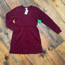 Load image into Gallery viewer, NEW!!! Metallic Sparkle Sweater Dress 10/12
