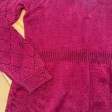 Load image into Gallery viewer, NEW!!! Metallic Sparkle Sweater Dress 10/12
