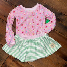 Load image into Gallery viewer, Floral Dance Leotard &amp; Skirt 6
