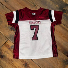 Load image into Gallery viewer, University of Arkansas Razorbacks Football Jersey 3T
