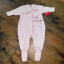 Load image into Gallery viewer, Vintage Embroidered Convertible Footie 6M
