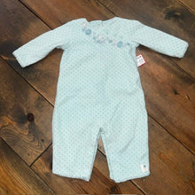 Load image into Gallery viewer, Vintage Embroidered Fleece Romper 6M
