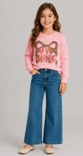 Load image into Gallery viewer, Give Thanks Leopard Bow Thanksgiving Shirt 12
