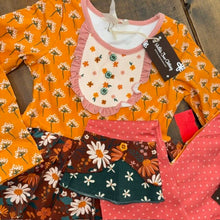 Load image into Gallery viewer, NEW! Long Sleeve Floral Twirl Dress &amp; Leggings Outfit 6
