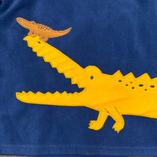 Load image into Gallery viewer, Alligator fleece embroidered top 7
