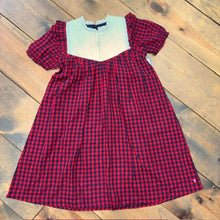 Load image into Gallery viewer, Imogen Red Blue Check Dress 10
