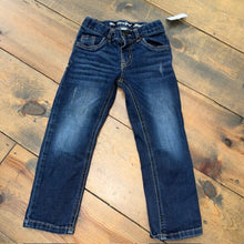 Load image into Gallery viewer, Adj Waist Distressed super stretch jean 4T
