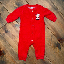 Load image into Gallery viewer, Christmas Santa romper 6M
