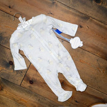 Load image into Gallery viewer, NEW! Vintage Santa Christmas Footie Sleeper 3M
