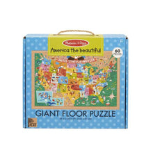 Load image into Gallery viewer, Natural Play Floor Puzzle: America the Beautiful
