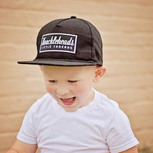 Load image into Gallery viewer, Reformer Black Kids Trucker Hat Rectangle Snapback Flat Bill
