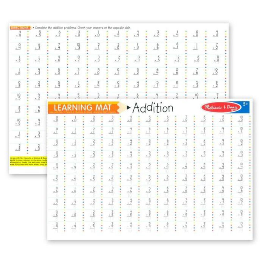 LEARNING MAT - Addition