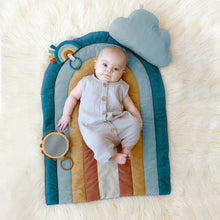 Load image into Gallery viewer, BITZY BESPOKE™ RITZY TUMMY TIME RAINBOW PLAY MAT
