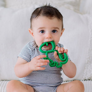 CHEW CREW™ SILICONE BABY TEETHER