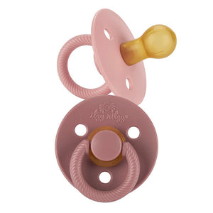 ITZY SOOTHER™ NATURAL RUBBER PACIFIER Blossom & Rosewood