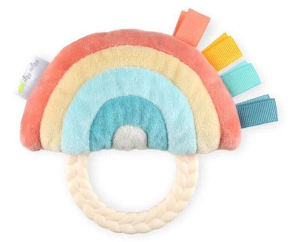 RITZY RATTLE PAL™ PLUSH RATTLE PAL WITH TEETHER