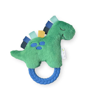 RITZY RATTLE PAL™ PLUSH RATTLE WITH TEETHER
