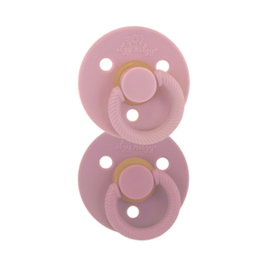 ITZY SOOTHER™ NATURAL RUBBER PACIFIER Orchid + Lilac