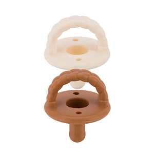 SWEETIE SOOTHER™ - PACIFIER 2-PACK - Coconut & Toffee