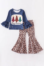 Load image into Gallery viewer, Leopard Christmas Tree Bell Set
